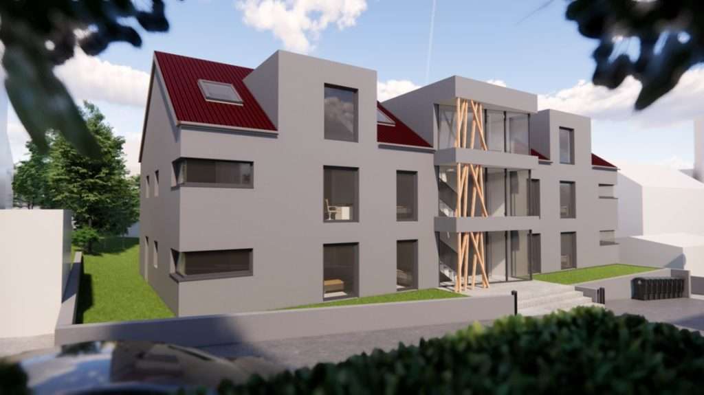 Beispielhaftes Neubauprojekt vom Marbacher Immobiliendienst im